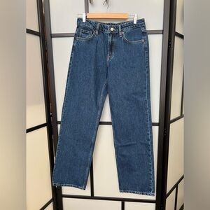 Massimo Dutti Size 4 Wide Leg Jeans Medium wash